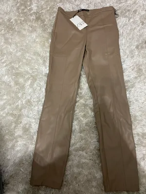 ZARA leather pants thumbnail 1