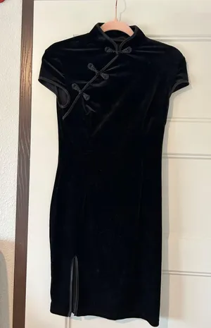 Black Velvet Dress thumbnail 3