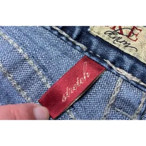 Buckle BKE Sabrina Women's Jeans Size 30x35.5 Mid Rise Boot Stretch Blue Denim thumbnail 4