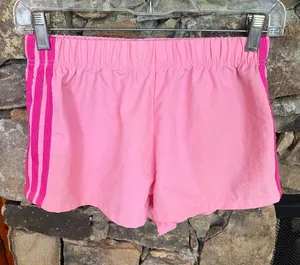 Cutesy Pink Nylon Athletic Shorts Size undefined thumbnail 1