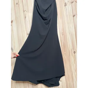 NWT Lulus Laney Black Strapless Corset Maxi Dress Bridesmaid Gala Banquet Sz XL thumbnail 5