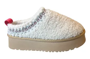 Ccocci Embroidered Braided Slip On Sherpa Clog Slippers Mules Size‎ 37 thumbnail 1