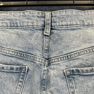 OLD NAVY Jeans Women's Size 18 Blue Denim Distressed OG High‎ Rise Straight Leg thumbnail 14