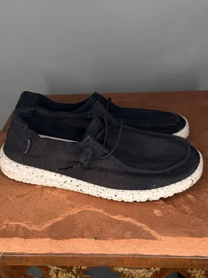 Hey Dude Wendy Black Shoes thumbnail 3