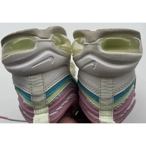 Nike Air Max 97 Women's Running Shoes SZ 7.5 White/Pink, CW7017-100 thumbnail 8