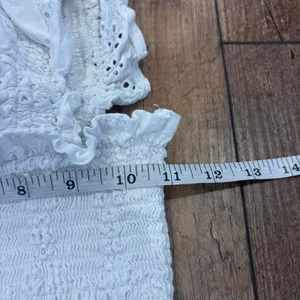 Hill House The Ellie Nap Dress White Women's Size XS Tiered Ruffled Lined Fairy thumbnail 7