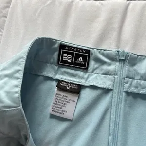Adidas Golf‎ Tennis Stretch Skirt Skort Womens Size 12 Blue Pockets Logo Active thumbnail 6