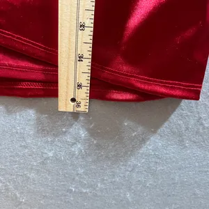 1300 | NWT Lulus Red‎ Satin Cutout Bodycon Holiday Cocktail Mini Dress Womens M thumbnail 4