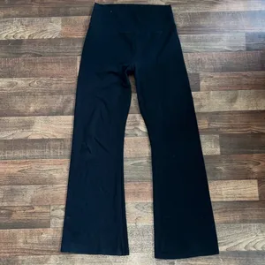 Aerie Black Boot Cut flare Pants Size Large thumbnail 2