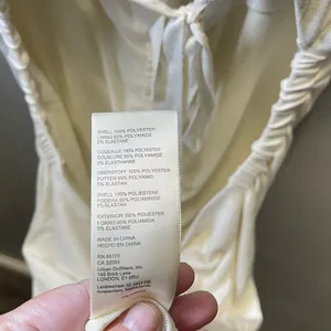 Free People Women's‎ Sedona Mini Dress Ivory Open Back Size XL thumbnail 6