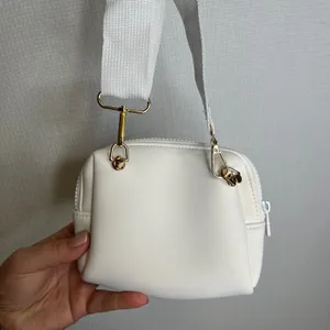 Dior Christian Dior White CD‎ Logo Crossbody Belt Bag Pouch Make Up Purse thumbnail 5