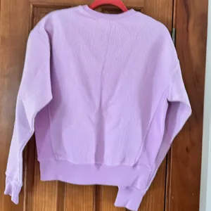 Champion Reverse Weave Crewneck Sweatshirt Women’s Medium Baby Pink Sweater thumbnail 3