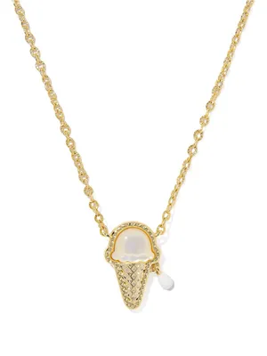 Kendra Scott Ice Cream Cone Short Pendant Necklace thumbnail 4