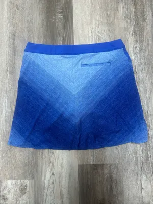 Adidas Rangeware Blue Skort Chevron Pattern Size Medium  thumbnail 5