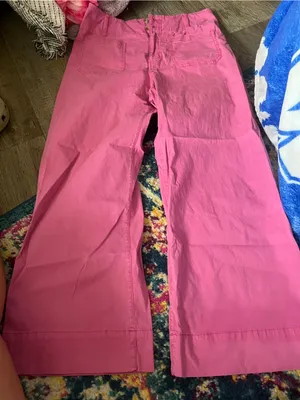 Lauren Conrad Pink Wide-Leg Women’s Jeans thumbnail 4