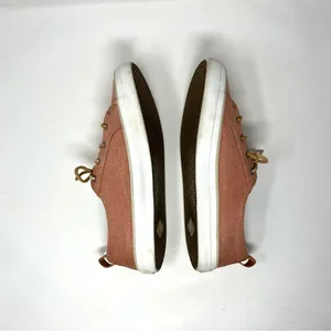Sperry Women’s Crest Vibe Canvas Sneakers Terracotta 9.5 Excellent Condition thumbnail 5