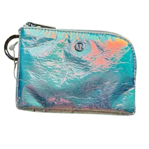 Lululemon Clippable Card Pouch Iridescent Iridescent / Silver Wallet thumbnail 15
