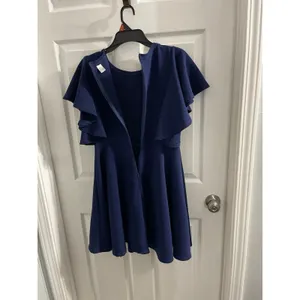Navy Blue Dress Size L Size L thumbnail 3
