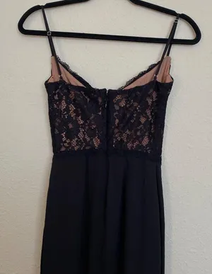 House Of CB 'Cara' Black Corset lace gown Maxi Dress/Size XS NWOT thumbnail 10
