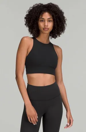 Lululemon High Neck Long Line Bra thumbnail 1