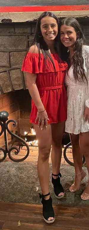 Red Strapless Romper thumbnail 3