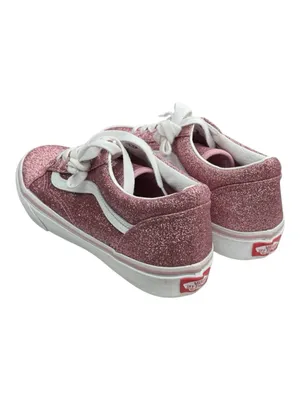 HTF: new Vans ✌︎︎ Old Skool Glitter Skate Shoe Sneaker ✌︎︎ Rose Gold Pink ✌︎︎ 7M thumbnail 6
