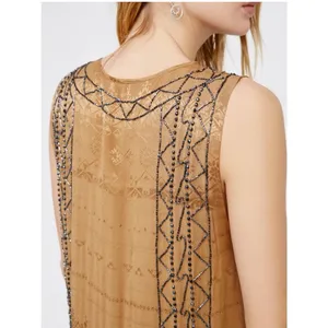 Free People Love Story Beaded Mini Dress thumbnail 4