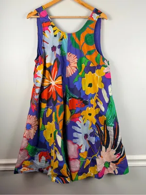 Anthropologie The Keiko Mini Dress by Maeve size XL thumbnail 3