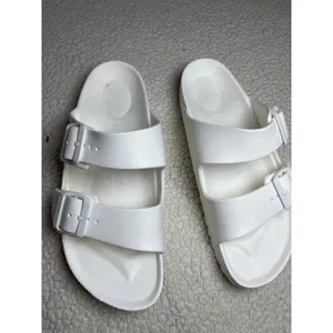 Birkenstock Arizona EVA Sandals White Slip On Water Resistant Size 38 thumbnail 8