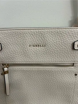 NWT Fiorelli Anna Soft White Cream Textured Pebbled Faux Leather Crossbody Bag thumbnail 7