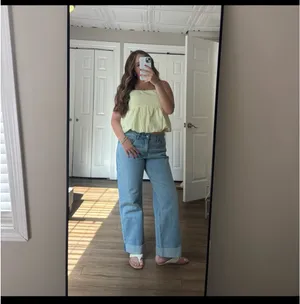 Yellow bubble tank top Size M thumbnail 2