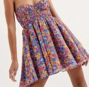 For Love & Lemons Dress Floral Mini thumbnail 1