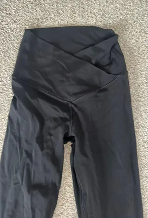 Aerie Cross Waist Flare Leggings thumbnail 1