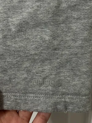 Nuuds Vintage Fleece Gray Oversized Loungewear Sweat Shorts XXL thumbnail 6