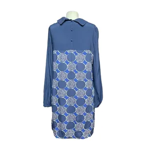 Boden Highbury‎ Peter Pan Collar Dress Navy Blue Size US 6 thumbnail 8