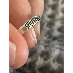 Z03 size 4.5 ring 925 sterling silver thumbnail 3
