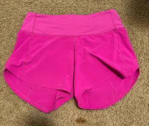 Lululemon Sonic Pink 2.5" Shorts thumbnail 1