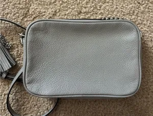 Michael Kors Light Gray Crossbody Bag thumbnail 5