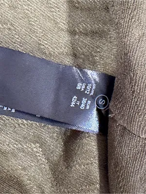 Primark Cares Chevron Zip-Up Hoodie Women's Size Small Olive Green NEW thumbnail 7