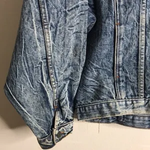 Vintage Tiger Fox Acid Wash Denim Jean Jacket size large‎ oversized thumbnail 5