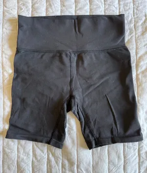 DSG Momentum Seamless High Rise Ribbed Bike Shorts Black M thumbnail 1