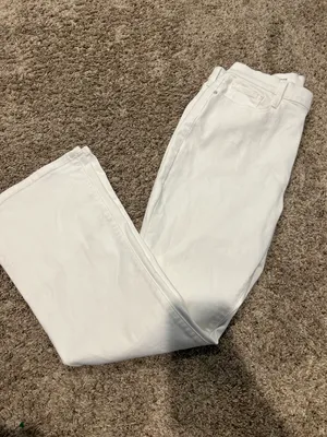 White Flare Jeans thumbnail 2