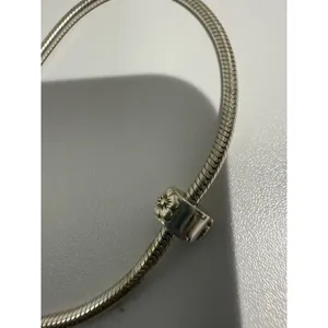 Chamilia BA-2 Snap Clasp Charm Bracelet 7" Sterling Silver 925‎ Pandora thumbnail 3