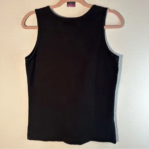 Vintage Harley Davidson Tank W/ Sheer Half Overlay Medium thumbnail 2