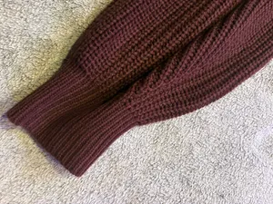 Chunky Knit Long Sleeve Shrug thumbnail 5