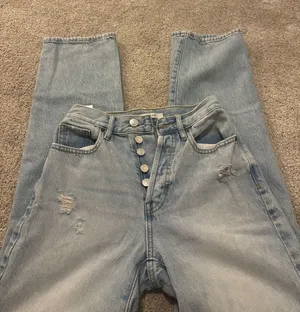 PacSun Dad Jeans Ripped thumbnail 1