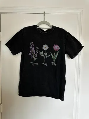 Comfort Colors Floral FDT T-Shirt thumbnail 4