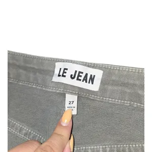 Le Jean Green High Rise Straight Leg Sasha‎ Pants Size: 27 thumbnail 5