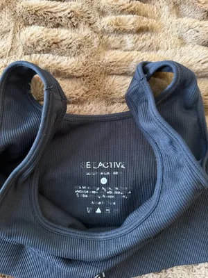 Set Active Ribbed Sports Bra thumbnail 3