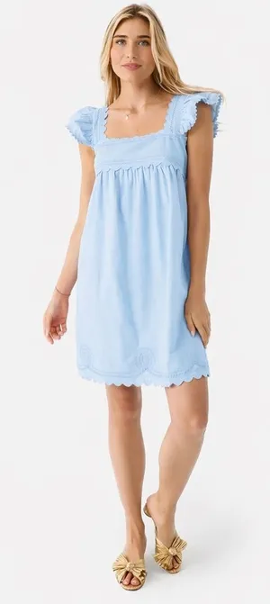 J.‎ MARIE light blue Women's The Haydyn Dress size xs thumbnail 1
